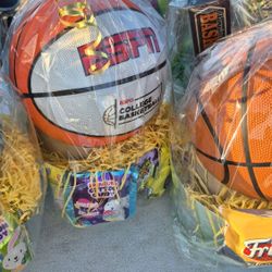 Gift baskets Kids Easter Baskets Holiday Basketball 