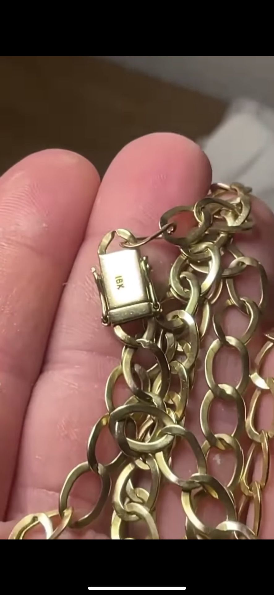 18k gold chain 