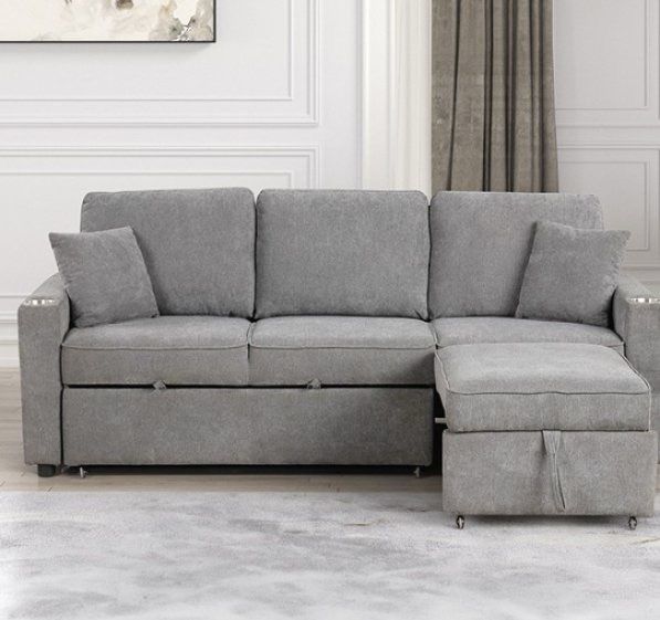 New Sleeper Sectional Couch / Free Delivery