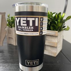 Yeti Rambler 20oz tumbler Thermo With Magnetic Lid for Sale in