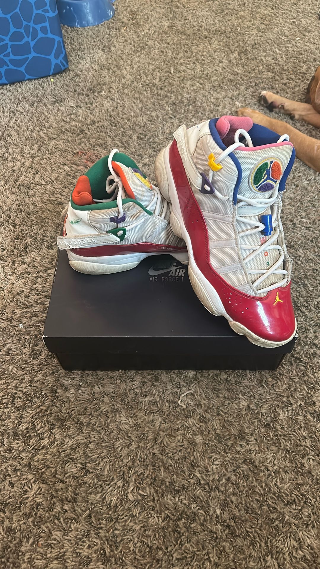 Air Jordan 6 Rings Multi Colored