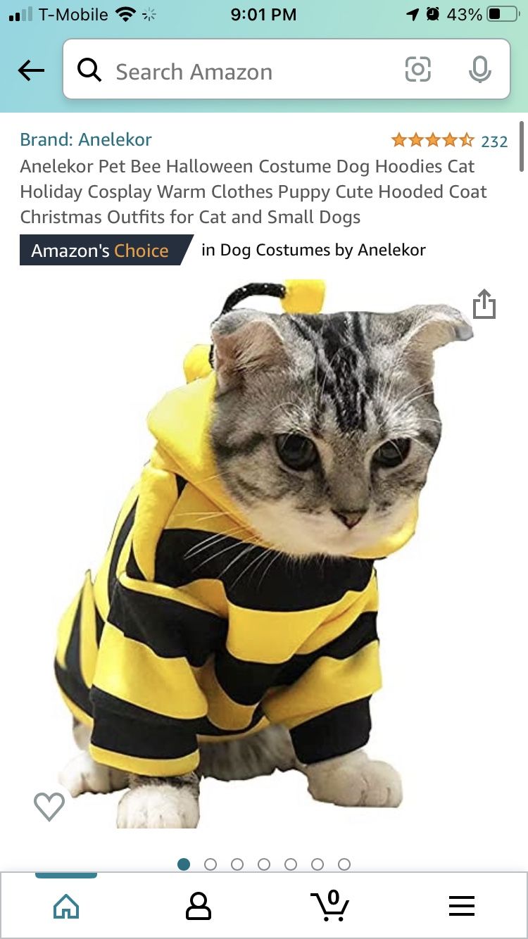 Bumblebee Pet Sweater