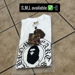 Bape Chrome Heart Tee