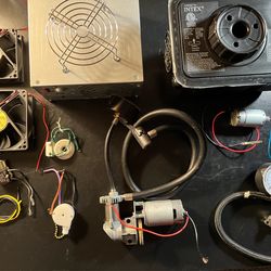 Free: small electric motors and components. Working parts