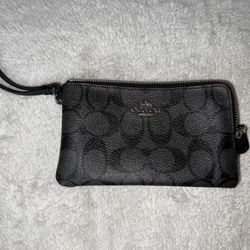 Double Zip Wristlet 