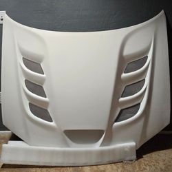 AmeriHood - Chrysler 300 Model 2011-2023 VIP Style Functional Heat Extraction Hood
