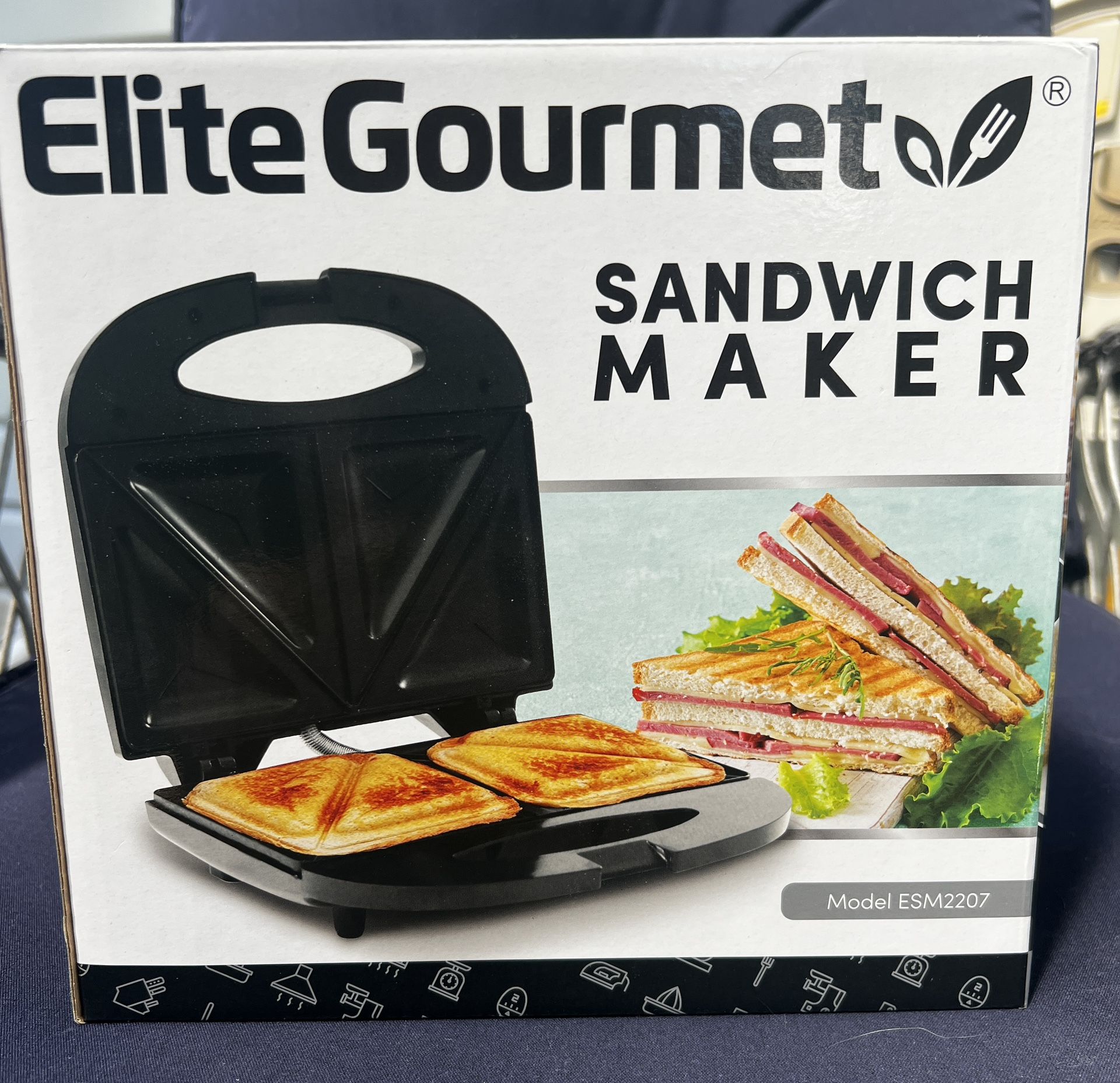 Elite Gourmet Sandwich Maker