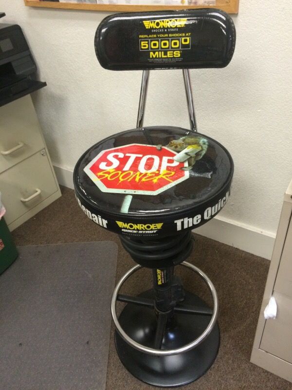 Monroe Shocks Shop/Bar Stool for Sale in Phoenix, AZ OfferUp