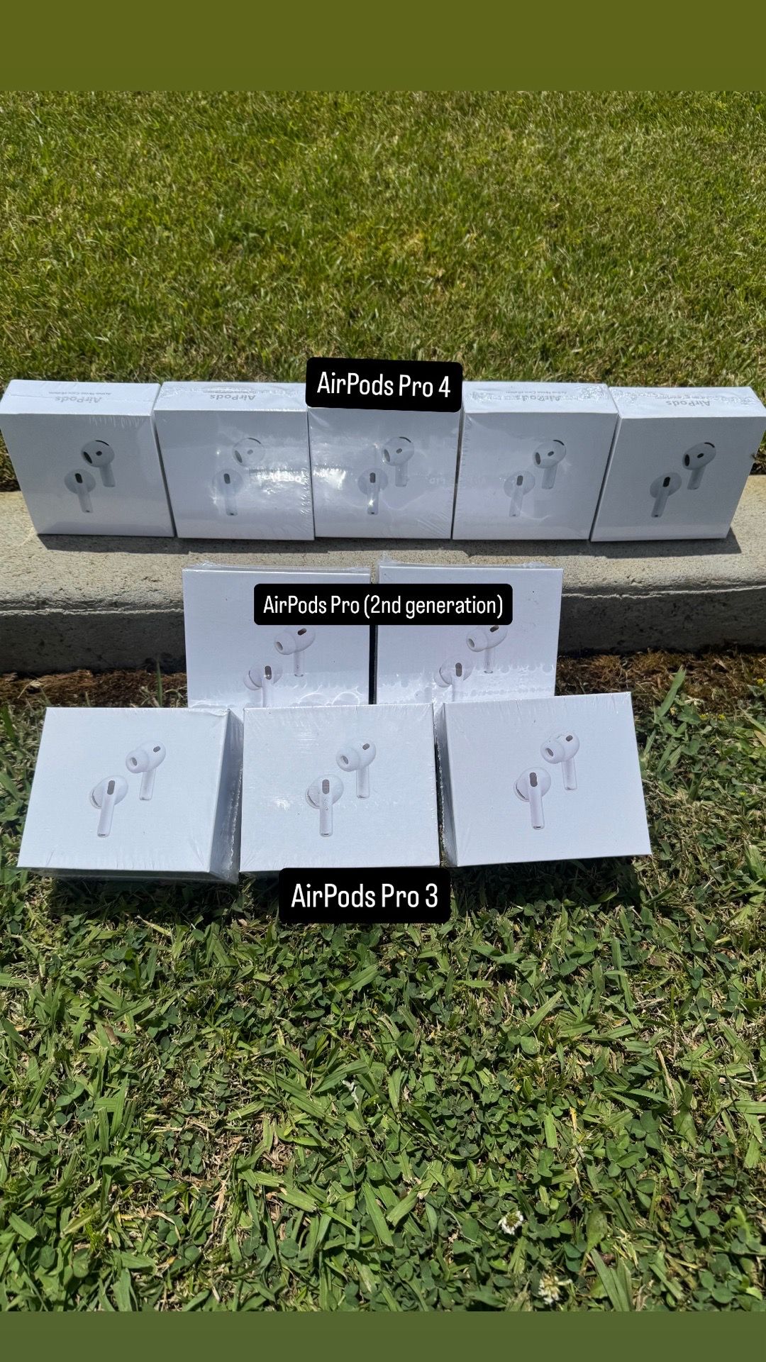 AirPods brand new