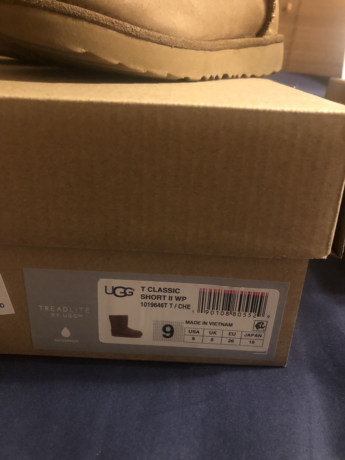 Pink Stars (kids) Toddler Ugg Boot size 9