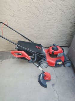 Craftsman Lawnmower And Weed eater
