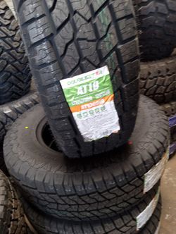 New Set Of Tires Doblestar All Terrain 275 70 18 Lt 