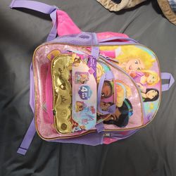 Back Pack And Lunch Box