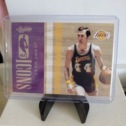 Lakers Jerry West Insert Card