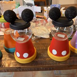 Mickey Mouse Themed Centerpieces 