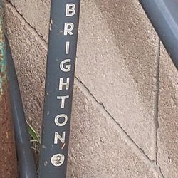 Schwinn Brighton 26 frame and forks  $29.