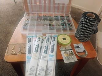 Big arts and crafts lot some sealed items