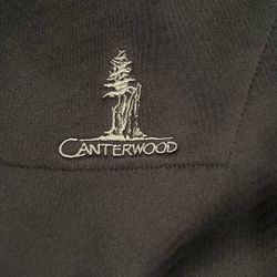 Canterwood Golf & Country Club Zippered Vest Wm M 