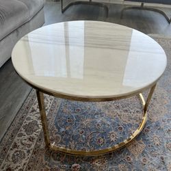 Coffee Table - Marble Top
