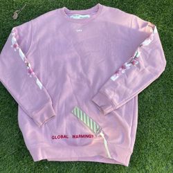 Off-White Global Warming Blossom Sweater