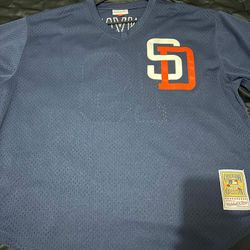 SD Padres Majestic Cooperstown Tony Gwynn Jersey