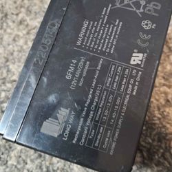 LONG WAY 6FM14 (12V14Ah/20Hr) rechargable battery