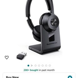 Wireless headset With charging port