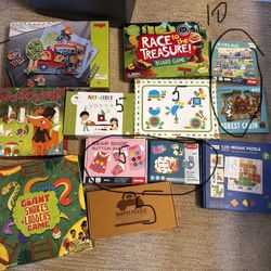 Games, Puzzles, Threads For Kids