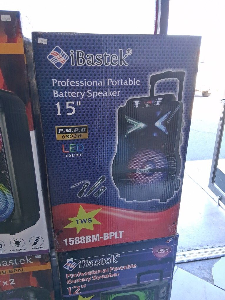 Bluetooth Speakers 15 Inch