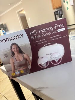 New mom cozy m5, flange set and hand pump