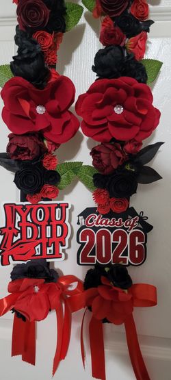 Graduation Lei , Flower Leis,  Collar de Graduación