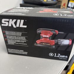 SKIL 120-Volt 1.2 -Amp Detail Sander with Dust Management
