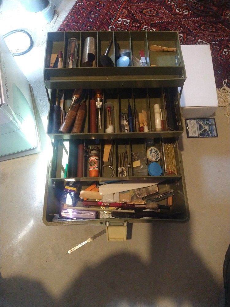 Saxophone Repair And Tuning Box