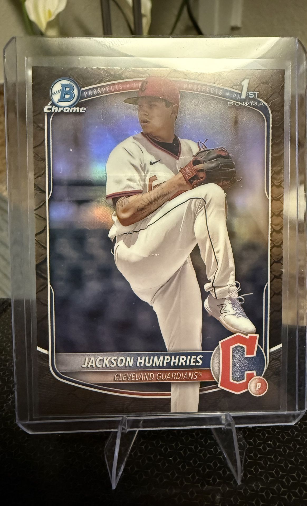 Cleveland Guardians- Jackson Humphries Reptilian Gold