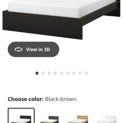 Ikea King Bed Black