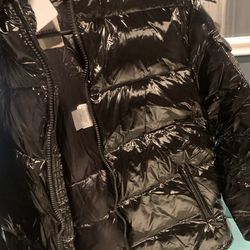 Moncler Puffer Jacket Shiny Black 