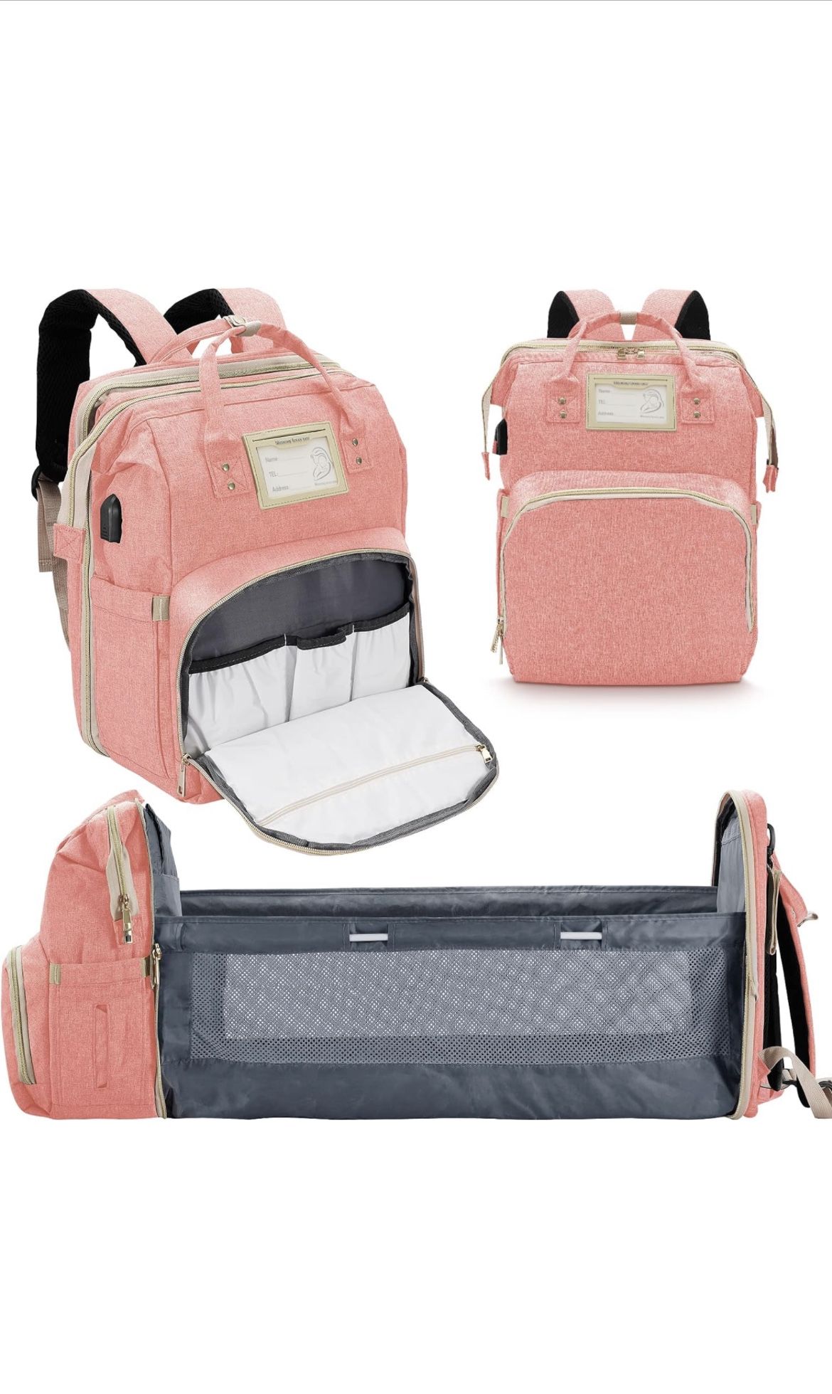 Diaper Bag Backpack, Baby Registry Search, Baby Girl Newborn Essentials, Baby Shower Gifts for Girls, Large Diaper Bags with Changing Station, Baby Ba