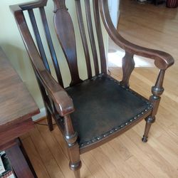 Straight Mahogany Chair