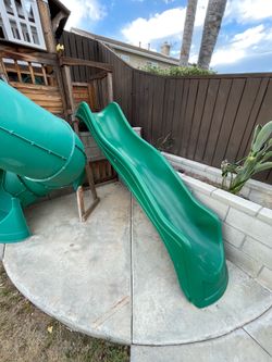 Kids playground  slides