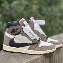 T'ravis Scott x J 1 Retro High OG 'Mocha'