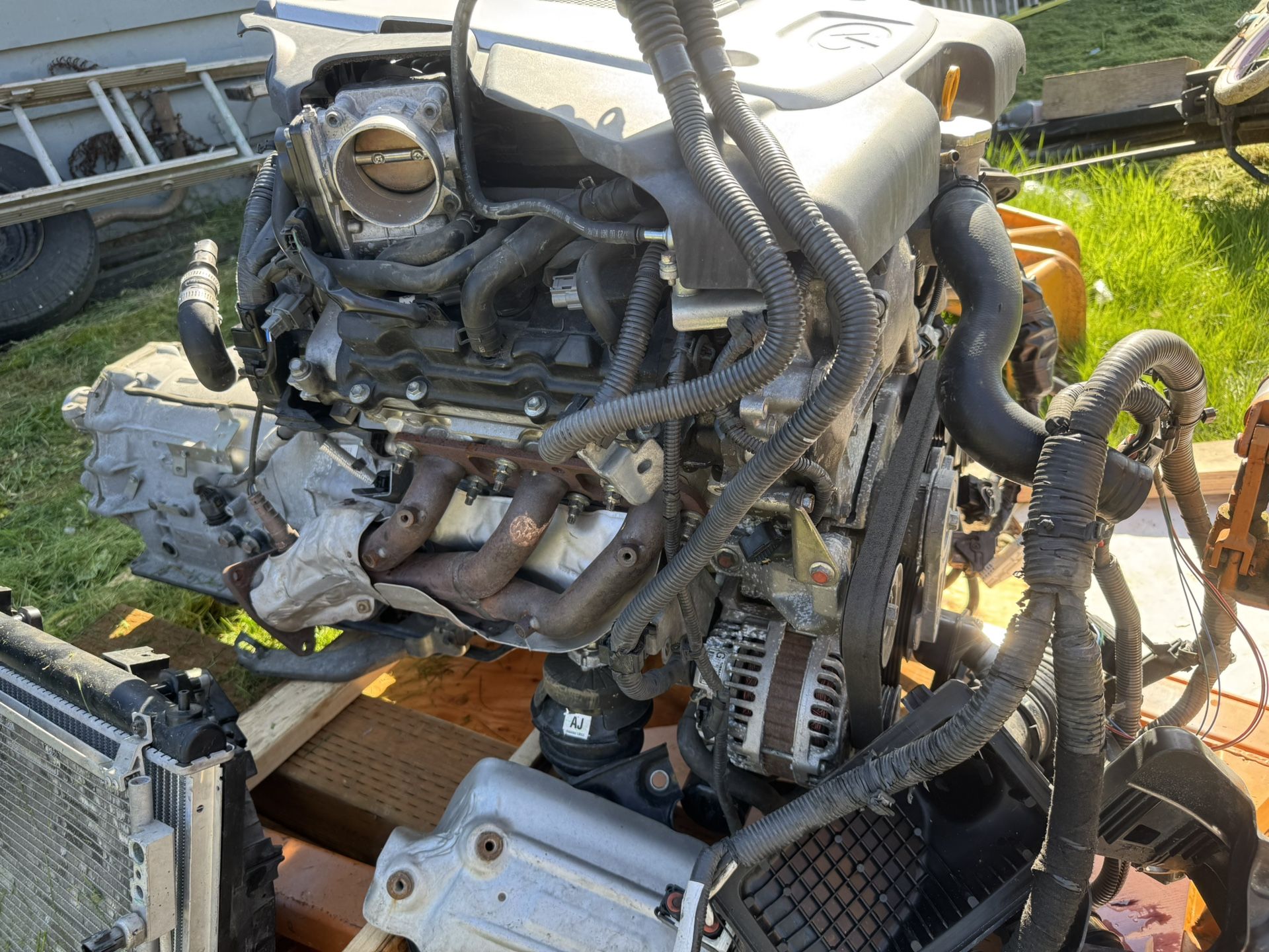 2013 Infinity Q50s Engine