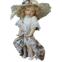 Hamilton Heritage Porcelain Doll By Helen Kish