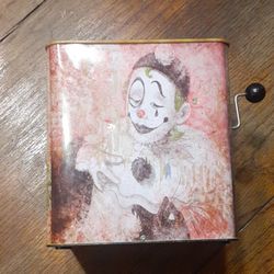 Vintage Halloween horror jack in the box