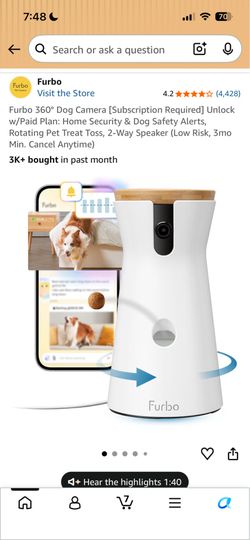 Furbo dog pet camera