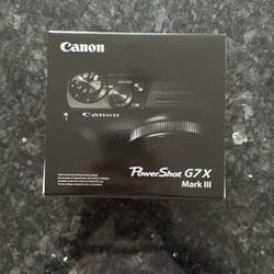 Canon G7 X Mark 3 Camera 