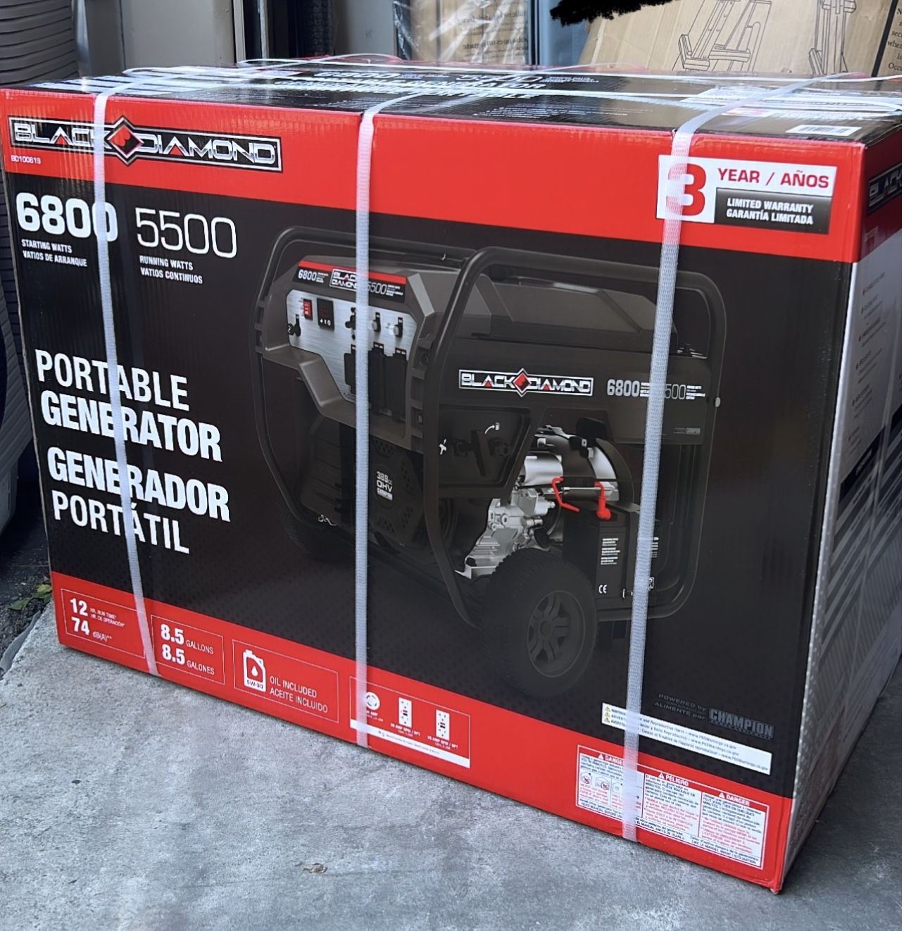 Brand New 5500/6800W Generator
