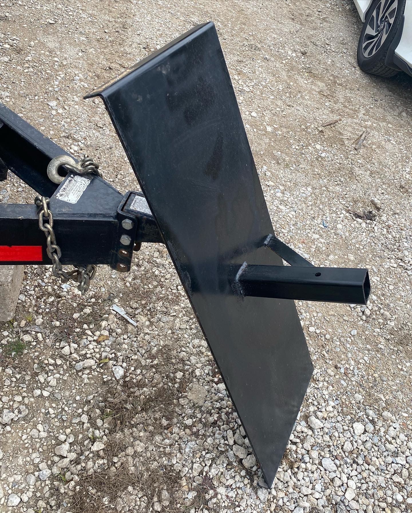 Skid Steer Trailer Receiver Mount Plate Hitch Attachment Fits Bobcat Case Kubota Caterpillar Gill