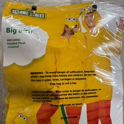 Big Bird Halloween Costume - Adult Xl 