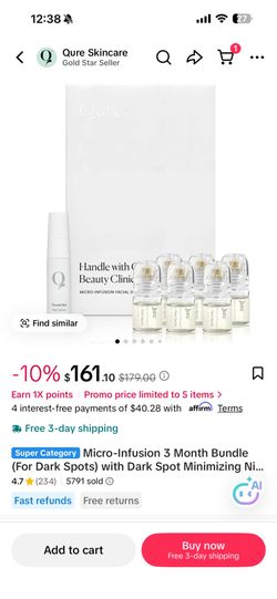 Qure micro needling 3 month supply