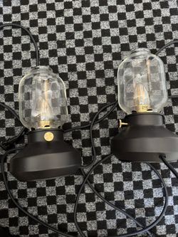 Set of 2 IKEA Tärnaby Table Lamps